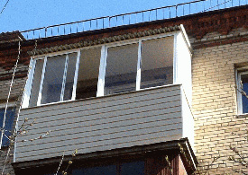Остекление балкона в хрущевке - фото 19